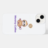 礼拝コーヒー – Iphone 14カバー Case-Mate iPhoneケース (裏面 (横))