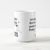 礼拝チームマグドラマーのためにイエス コーヒーマグカップ (中央)