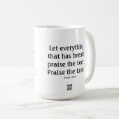 礼拝チームマグドラマーのためにイエス コーヒーマグカップ (正面右)