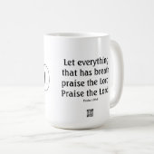 礼拝チームMug Accoustic For Jesus コーヒーマグカップ (正面右)