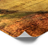 礼拝ハート ポスター (角)