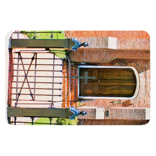 礼拝写真へのゲートウェイ マグネット (横)