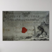 礼拝師の発行した証明書 ポスター (正面)