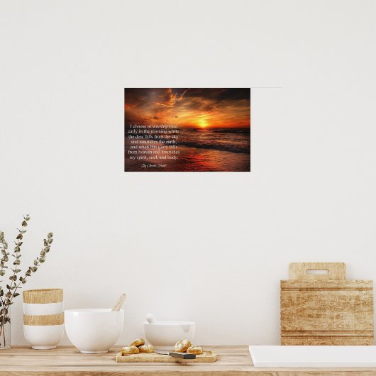 礼拝2 ポスター (キッチン)