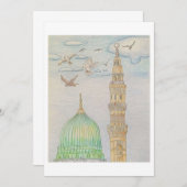 礼拝(マスジッドでの礼拝) 招待状 (正面/裏面)