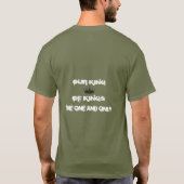 礼拝Tシャツ Tシャツ (裏面)