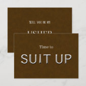 礼者プロポーズカード サンキューカード (正面/裏面)