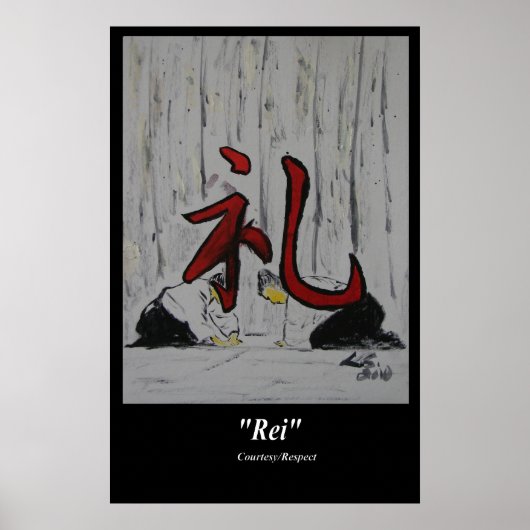 『礼』 ポスター (正面)