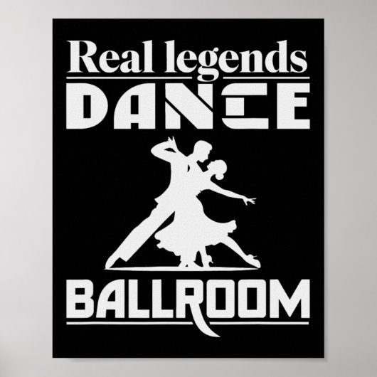 社交ダンスおもしろい踊りデザイン用社交ダンス ポスター (正面)
