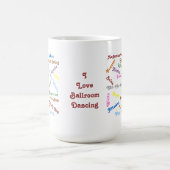 社交ダンスのスタイル コーヒーマグカップ (中央)
