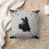 社交ダンスのダンサーのワルツの装飾的な装飾用クッション クッション (ブランケット)