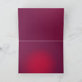 社交ダンスのダンサーの挨拶状-空白のなカード カード (内部)