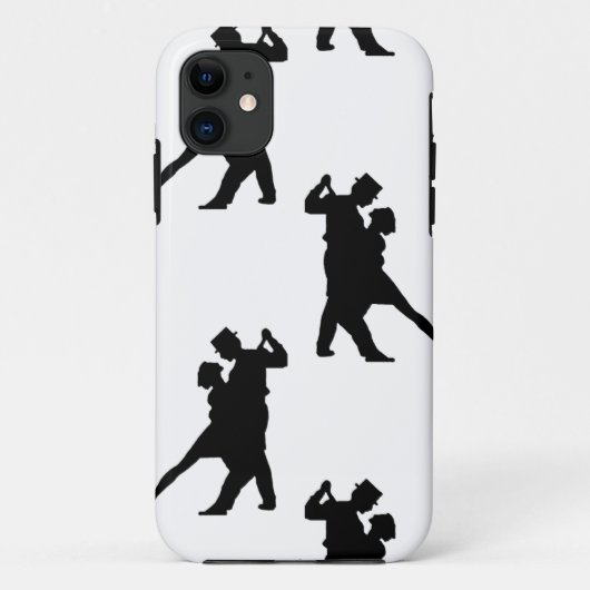 社交ダンスのダンサーのiPhone 5の場合 Case-Mate iPhoneケース (裏面)