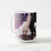 社交ダンスのダンサー コーヒーマグカップ (正面左)