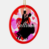 社交ダンスのダンサー セラミックオーナメント (右)