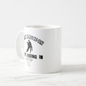 社交ダンスのデザイン コーヒーマグカップ (正面左)