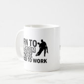 社交ダンスのデザイン コーヒーマグカップ (正面左)