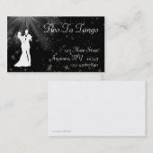 社交ダンスの名刺 名刺 (正面/裏面)