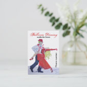 社交ダンスの名刺 名刺 (スタンド正面)