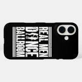 社交ダンスを踊る本当の男性 - 社交ダンスダンサーへのギフト Case-Mate iPhoneケース (裏面 (横))