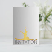 社交ダンスクラシックダンスフェスティバルVIP招待状 招待状 (スタンド正面)