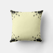 社交ダンスダンサーのシルエットモジョピロー クッション (裏面)