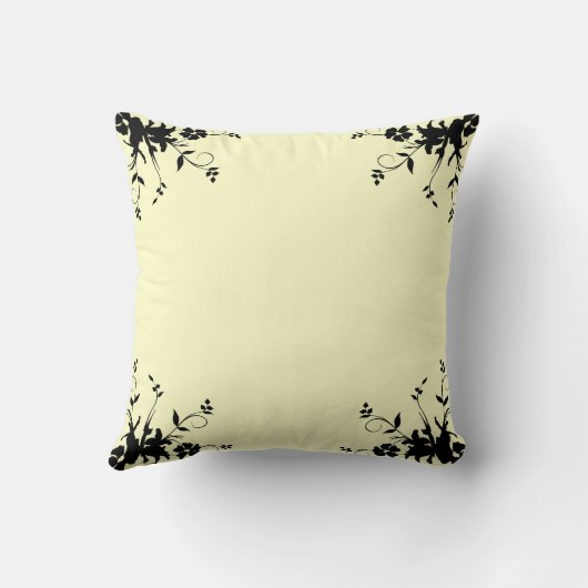 社交ダンスダンサーのシルエットモジョピロー クッション (裏面)