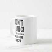 社交ダンスダンサーコーヒーマグギフト コーヒーマグカップ (正面左)