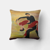 社交ダンスダンサー装飾用クッション クッション (裏面)