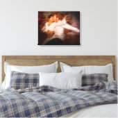 社交ダンスダンサー キャンバスプリント (インサイチュ (寝室))