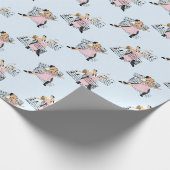 社交ダンスダンサー ラッピングペーパー (角)