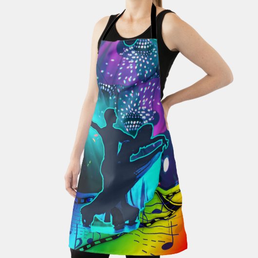 社交ダンスダンスカップル3点灯ダンスフロア エプロン (インサイチュ)