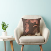 社交ダンスダンスカップルonピアノ鍵 クッション (椅子)