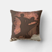 社交ダンスダンスカップルonピアノ鍵 クッション (裏面)