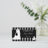 社交ダンスダンススタジオ踊りレッスン3 名刺 (スタンド正面)