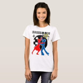 社交ダンスダンスママ Tシャツ (正面フル)