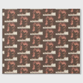 社交ダンスダンスワルツカップルonピアノ鍵音楽 ラッピングペーパー (フラット)