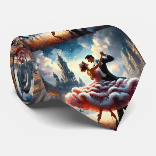 社交ダンス踊りカップルダンスミュージックバンド ネクタイ (ロール)