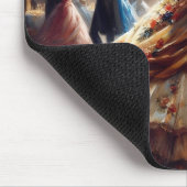 社交ダンス踊りカップルダンスミュージック マウスパッド (コーナー)