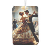 社交ダンス踊りコティリオンヴィンテージ高ファッション カーエアーフレッシュナー (裏面)