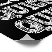 社交ダンス踊りスロークイックおもしろいことわざユーモア ポスター (角)