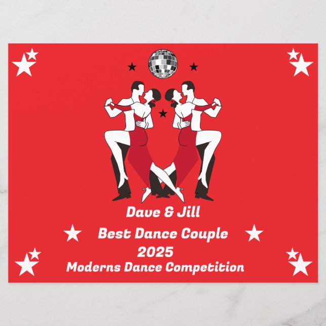 社交ダンス踊りチャンピオン (正面)