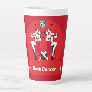 社交ダンス踊りチャンピオン カフェラテマグ