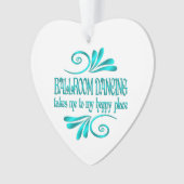 社交ダンス踊りハッピープレイス オーナメント (正面)