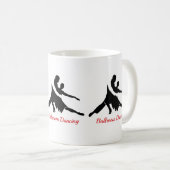 社交ダンス踊りマグ コーヒーマグカップ (正面右)