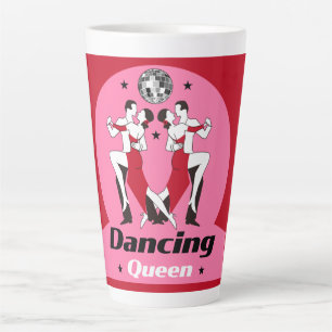 社交ダンス踊り女王 カフェラテマグ
