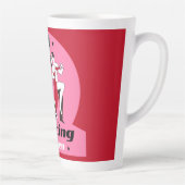 社交ダンス踊り女王 カフェラテマグ (右)