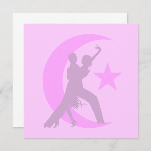 社交ダンス踊り (正面/裏面)