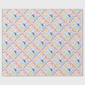 社交ダンス踊り ラッピングペーパー (フラット)