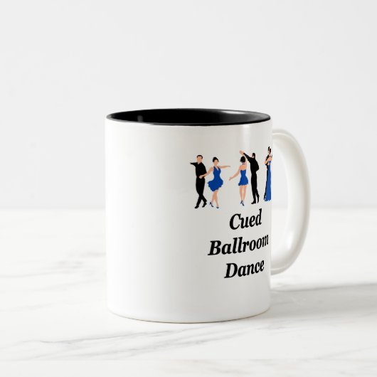 "社交ダンス"のマグ挿入しました ツートーンマグカップ (正面右)